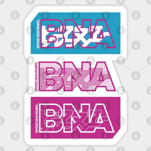 BNA-logo-3Color Sticker by Koburastyle